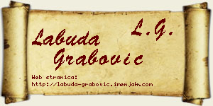 Labuda Grabović vizit kartica